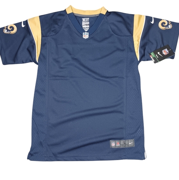 NWT Youth Nike Onfield L.A. Rams BLANK Jersey Sz. Large (14-16) - Picture 1 of 4